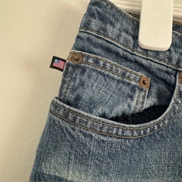 Ralph Lauren Knee Length Demin Skirt Size 8 - Picture 3 of 5